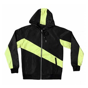 Nouvelle Collection 2026 – Survêtements Streetwear Color Block Coupe-Vent Entièrement Zippés en Nylon Personnalisables pour Hommes – Ensembles Courts Respirants - Product Image 3