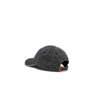 Gorra de Mezclilla Desgastada con Parche en Contraste, Visera Desgastada, Unisex, Ajustada, de 6 Paneles, Estilo Casual de Primavera/Verano - Product Image 5