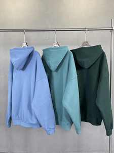เสื้อฮู้ดแบบสวม Unisex ผ้าฝ้าย 100% สกรีนโลโก้ ปักลาย แบรนด์สตรีทแวร์ เสื้อกันหนาวแบบเรียบ - Product Image 3
