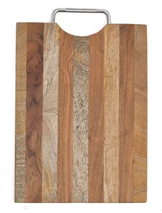 Tabla de Cortar de Madera de Acacia Natural Premium con Tabla de Cortar Resistente para Preparación y Servicio de Alimentos en la Cocina - Product Image 4