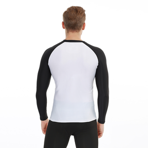 Veste anti-UV à manches longues à séchage rapide, résistante au chlore, UPF50+, Rashguard thermique pour homme - Product Image 6