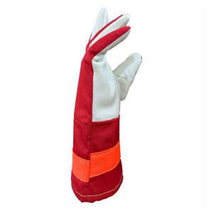 Leather Work <b>Gloves</b> Men Women. Eco-Friendly Breathable Elbow-Length Four Seasons Outdoor Gardening Tig/Mig Welding Construction - Product Image 5