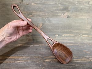 Modern Style Eco-Friendly Wood <b>Spoon</b> for Soup and Porridge Factory Direct with Mirror Polish Kitchenware wooden <b>Serving</b> <b>Spoon</b> - Product Image 1