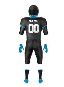 Uniforme de football américain, vêtements d'équipe professionnelle, tissu respirant, logo personnalisé, maillot et pantalon, vente en gros, prix bas - Product Image 3