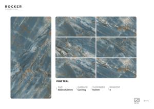 กระเบื้องพอร์ซเลนคุณภาพสูง ขนาด 600x1200 มม. 60x120 ซม. 24x48 นิ้ว ผิวแกะสลักตกแต่ง สำหรับที่อยู่อาศัยและพื้นที่เชิงพาณิชย์สมัยใหม่ - Product Image 4