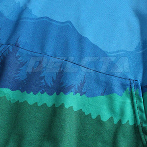 Sweat-shirts à capuche personnalisés en coton molletonné pour hommes, coupe-vent, collection 2026, sublimation - Product Image 6
