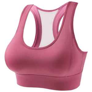 Sujetador deportivo de alto impacto para mujer, con logo personalizado, a prueba de golpes, hermoso diseño en la espalda, ideal para fitness, deportes, entrenamiento y yoga. - Product Image 3