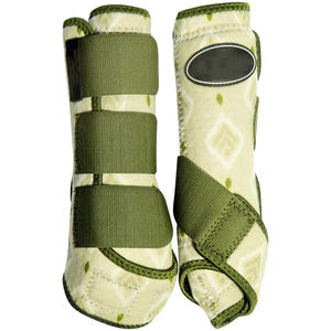 Bottes de protection en néoprène pour chevaux, durables, pour l'équitation, l'entraînement, la thérapie et les fournitures équestres - Product Image 2