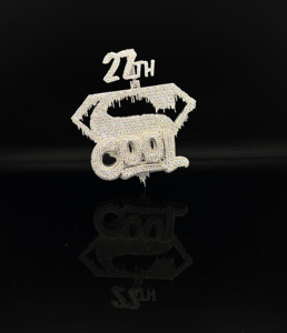 Colgante de Corona de Aleación con Diamantes de Imitación, Estilo Hip Hop Cristiano Personalizado - Product Image 2
