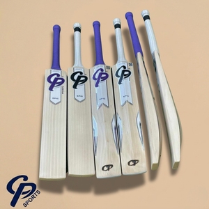 Batte de cricket CP Custom Durable en saule anglais – Qualité professionnelle, sélectionnée à la main, profil de grade 1, embout en bec de canard ambidextre pour un équilibre supérieur - Product Image 6