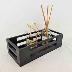 Wholesale Wooden <b>Paper</b> <b>Storage</b> <b>Box</b> Organizer Wooden Tissue Holder for Kitchen Bathroom - Product Image 1