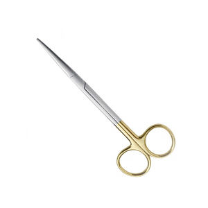 Tijeras TC Metzenbaum Rectas para Disección, Acero Inoxidable de Grado Médico, Reutilizables, Aprobadas por CE e ISO, Quirúrgicas Profesionales - Product Image 1