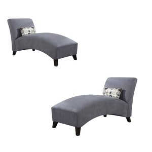 Cómoda tela chaise lounge muebles de sala de estar diseños minimalistas modernos fábrica directa de Indonesia al mejor precio - Product Image 2