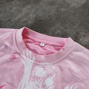 T-shirt Homme Personnalisé avec Logo, 100% Coton Respirant, Coupe Ample, Manches Courtes, Col Rond, Imprimé, Coupe Boxy Courte, Grammage Lourd - Product Image 2