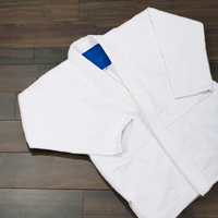 Jiu Jitsu Gi brésilien unisexe 100% coton tressé perlé approuvé par IBJJF BJJ Kimono personnalisable A ++ qualité entraînement Arts martiaux