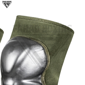 Protège-coudes de boxe MMA légers, qualité supérieure 2026, couleur verte, sûrs et flexibles, durables, résistants, avec logo personnalisé - Product Image 6