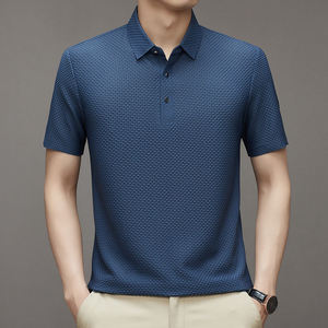Chemises Polo d'Affaires pour Hommes de Qualité Supérieure OEM, Chemises de Golf pour Jeunes et Adultes, Grande Taille, Manches Longues, Respirantes, Col Tricoté - Product Image 2