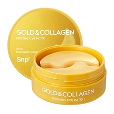 Maschere Contorno Occhi SNP Gold & Collagen Rassodanti, 60 Pezzi, 1 Confezione, con Peptidi, in Scatola - Product Image 1