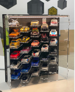 <span class=keywords><strong>Coches</strong></span> de Juguete de Alta Calidad Personalizados de Acrílico Estilo 24, Apilables, de Metal Fundido a Presión, Escala 1:64, con Caja de Exhibición Transparente - Product Image 5