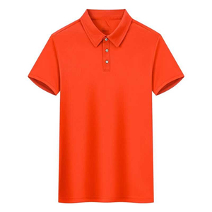 Chemise en toile unie personnalisée pour homme, coupe ajustée décontractée, respirante, pour le golf - Product Image 5