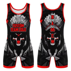 Combinaison de musculation sur mesure pour homme, uniforme de musculation, coutures sans couture, combinaison de lutte, spandex, polyester, sublimé - Product Image 4