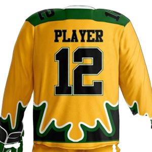 Camiseta de Hockey sobre Hielo Sublimada Personalizada para Hombre, 100% Poliéster, Uniforme de Equipo, Camisetas Sublimadas Personalizadas, Uniforme Deportivo - Product Image 2