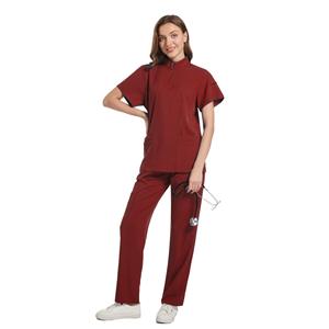 Tenue Médicale Personnalisable : Ensemble de Blouse et Pantalon Jogger pour Infirmières – Vente Flash – Anti-Plis et Lavable - Product Image 3