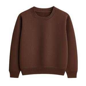 เสื้อสเวตเชิ้ตผ้าฝ้ายสำหรับผู้หญิง ฤดูหนาว อุ่นหนา GSM นุ่ม ไม่หดตัว สวมใส่สบายๆ รับผลิตแบบ OEM - Product Image 4