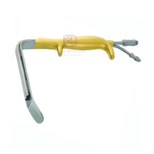 Retractor de Fibra Óptica Manual Premium, Instrumento Quirúrgico de Acero Inoxidable, Acabado Duradero de Alta Precisión, Grado Quirúrgico - Product Image 5