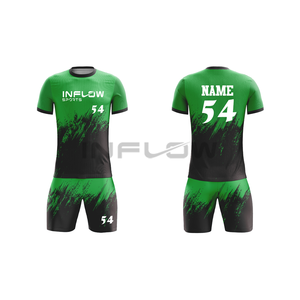 Maillots de football personnalisés de haute qualité, uniformes d'équipe de football, ensembles de football pour hommes, y compris les shorts, ensembles de football, uniformes de football - Product Image 1