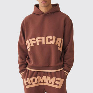 Survêtement décontracté léger à capuche pour homme, respirant, grande taille, coupe ample, idéal pour l'hiver - Product Image 4