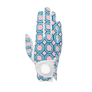 2026 Women's Premium Sheepskin Golf <b>Gloves</b> Left Hand All Weather Non Slip Custom Logo OEM Breathable Sports Golf <b>Glove</b> - Product Image 3