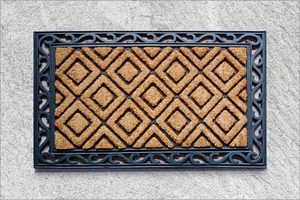 Tapis de sol Fairmont Novelty Oriental en nylon antidérapant avec envers en caoutchouc, lavable en machine, pour usage intérieur/extérieur, bureau, épaisseur 3-10 mm - Product Image 2
