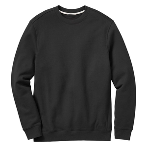 Sweat-shirt à col rond bleu royal pour homme, 100% coton, tricoté, coupe classique, pull décontracté, couleur unie, vêtement d'automne - Product Image 2