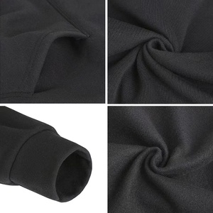 Ensemble de survêtement en coton à cordon de serrage personnalisé pour hommes et femmes |   Vêtements de sport décontractés confortables, jogging - Product Image 4