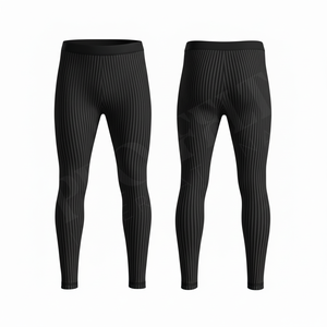 Leggings de compression moulants taille haute pour la gym et la course, vêtements de sport extensibles, tenue de fitness, pantalon personnalisable avec logo – Vente en gros - Product Image 2