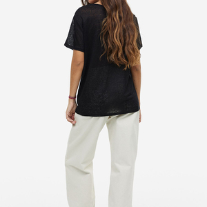 luxury design soft and comfortable Short Sleeve Patch Work Design Your Own style <b>women</b> <b>T</b> <b>shirt</b> Sports Casual Workout <b>t</b> <b>shirt</b> - Product Image 2