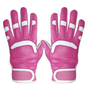Custom Logo Leather Baseball Batting Gloves With Flexible Movement Design And Durable Palm <b>Padding</b> For Baseball <b>Practice</b> - Product Image 2