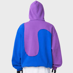 เสื้อฮู้ดดี้ผู้ชายไซส์ใหญ่ ผ้าฝ้ายฟลีซ 100% สีเทา ผลิตจากโรงงานโดยตรง แบบเรียบ พิมพ์ลายซิลค์สกรีน ทนทาน - Product Image 4