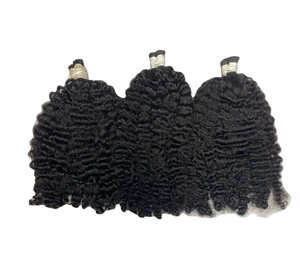 Tressage en vrac Texture bouclée Extensions de cheveux humains vietnamiens Tissage de cheveux Cuticules alignés Bonne garantie de service pour les femmes noires - Product Image 6