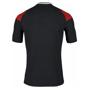 Camiseta de Fútbol de Manga Corta con Cuello Redondo para Hombre, Absorbe la Humedad, Bloques de Color, Poliéster, Ajuste Atlético, Ropa Deportiva para Todas las Temporadas - Product Image 5