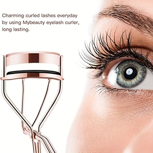 Precision Rose Gold Eyelash Curler Stainless Steel <b>Makeup</b> <b>Tool</b> for Eye Lashes Curling Beauty Instruments - Product Image 5