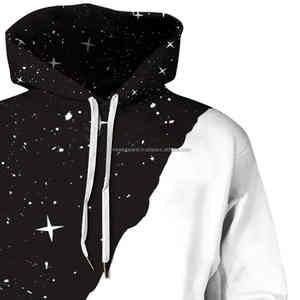 Sudadera con Capucha para Hombre, Diseño Personalizado OEM, MOQ Bajo, Color Sólido, Informal, para Invierno, Sublimación, 100% Algodón de Alta Calidad, Mejor Precio - Product Image 4