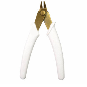 Stainless Steel <b>Hair</b> <b>Extension</b> Cutting Plier Professional <b>Hair</b> <b>Extension</b> Removal Tool Gold and <b>White</b> Ergonomic Grip Durable - Product Image 3
