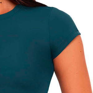 Ensemble de survêtement respirant 2 pièces pour femme, T-shirt et short, nouvelle mode été, personnalisable - Product Image 5
