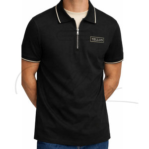 Nuevo diseño de última moda, camiseta polo de color sólido para hombre en venta, con logotipo personalizado de alta calidad a bajo precio, camisetas polo de manga corta para hombre - Product Image 1