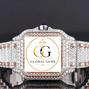 Most Selling Luxury Stainless Steel Iced Out Moissanite Diamond Watch for Party Hip Hop and Street Style Available at Best Price - Product Image 6
