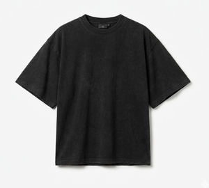 เสื้อยืดโอเวอร์ไซส์ผู้ชายสุดเทรนดี้ ผ้าฝ้าย 100% เป็นมิตรกับสิ่งแวดล้อม แขนสั้น ทรงหลวม สไตล์ลำลอง/ทางการ ใส่ได้ทุกวัน - Product Image 1