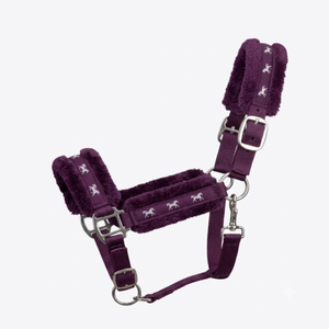 Harnais pour cheval en nylon rembourré en fourrure de vison extra confortable et produits d'équitation à prix de gros - Product Image 1