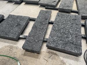 للبيع بالجملة حجر الرصف حجر الفناء في الهواء الطلق انقسام طبيعي Angola أسود للبيع - Product Image 3